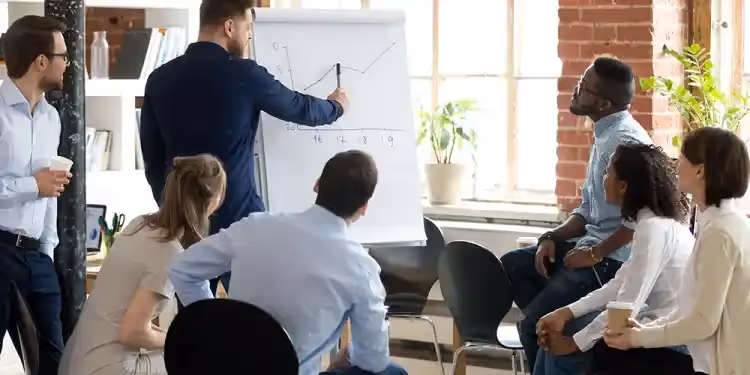 Image showing team discussing givernance withing the company